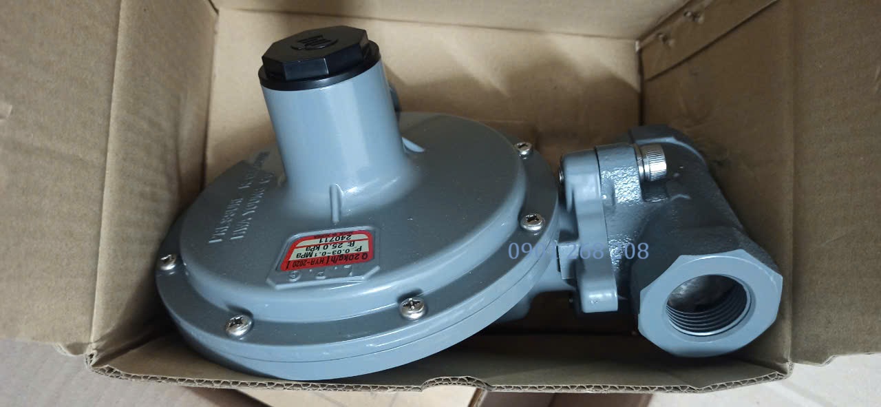 van điều áp cấp hai Hwayoung 20kg/h áp suất 25kpa HYR-2020